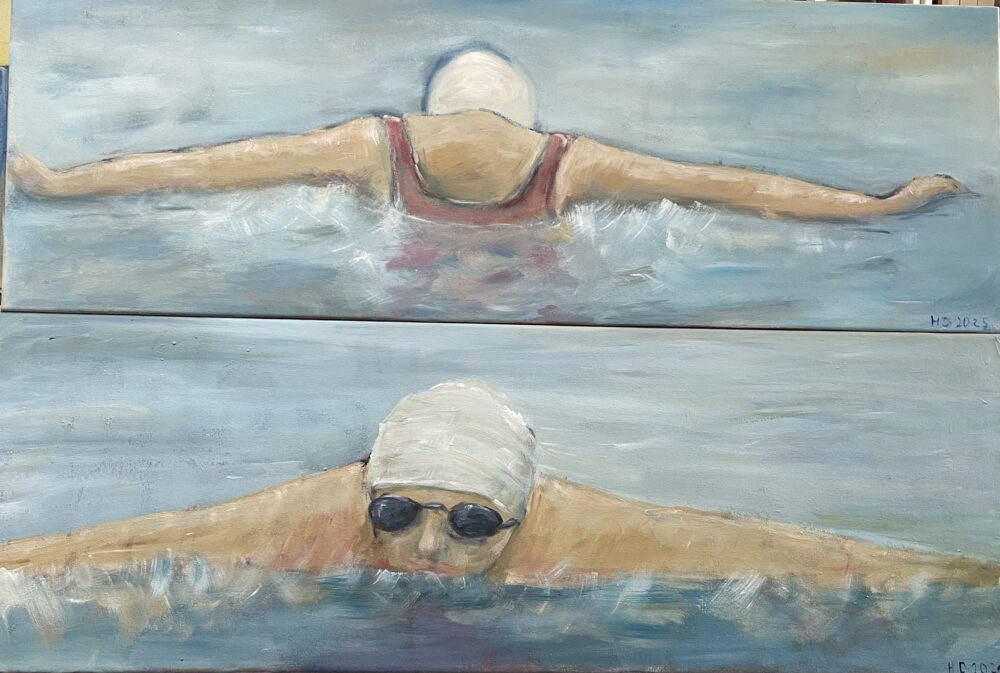 Hildegard Dammann-Othmer - Schwimmerin, Ansicht 2